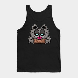 missing cat cartoon Tank Top